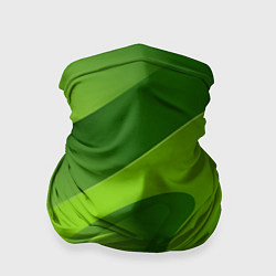 Бандана-труба 3d Green abstract, цвет: 3D-принт