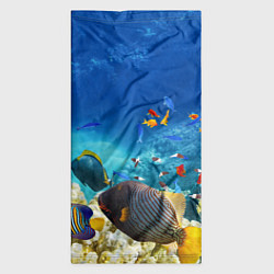 Бандана-труба Морской мир, цвет: 3D-принт — фото 2