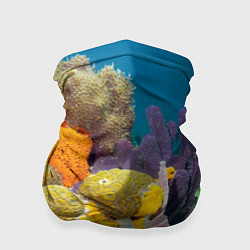 Бандана-труба Морской мир, цвет: 3D-принт