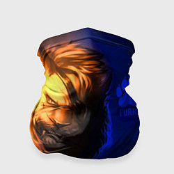 Бандана-труба Furry lion, цвет: 3D-принт