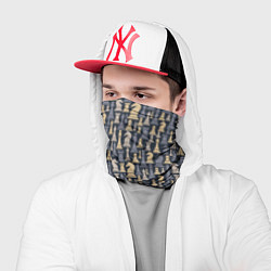 Бандана-труба Шахматист, цвет: 3D-принт — фото 2