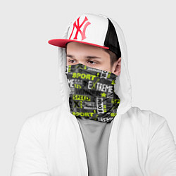 Бандана-труба Экстремальный Спорт, цвет: 3D-принт — фото 2