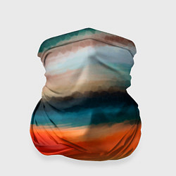 Бандана-труба Мозаичный абстрактный узор, цвет: 3D-принт