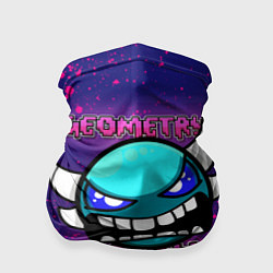 Бандана-труба Geometry Dash: 80s, цвет: 3D-принт