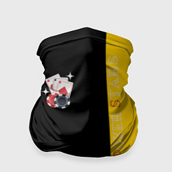 Бандана-труба Покер Старс, цвет: 3D-принт