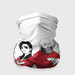 Бандана-труба Nairobi Helsinki La Casa de Papel, цвет: 3D-принт