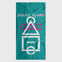 Бандана-труба Squid Game - Inspector, цвет: 3D-принт — фото 2