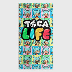 Бандана-труба Toca Boca logo Тока Бока Рита, цвет: 3D-принт — фото 2