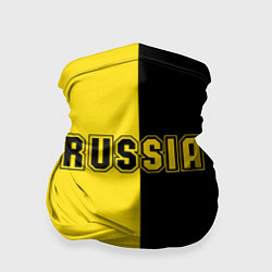 Бандана Россия черно желтое RUSSIA - BORUSSIA