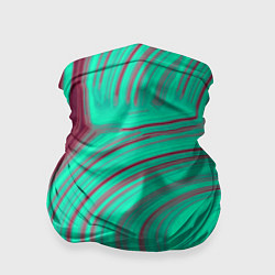 Бандана-труба Зеленый прилив, цвет: 3D-принт