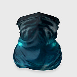 Бандана-труба Неоновый водяной тигр 2022, цвет: 3D-принт
