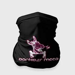 Бандана-труба Donkeys mood, цвет: 3D-принт