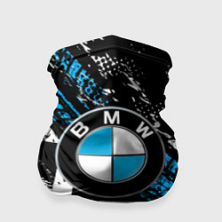 Бандана-труба Следы от шин BMW, цвет: 3D-принт