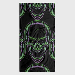 Бандана-труба Skulls vanguard pattern 2077, цвет: 3D-принт — фото 2