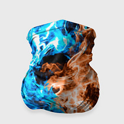 Бандана-труба Огненное пламя, цвет: 3D-принт