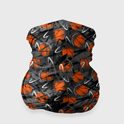 Бандана-труба Баскетбольные Мячи Basketball, цвет: 3D-принт