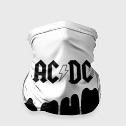 Бандана-труба ACDC подтёки, цвет: 3D-принт