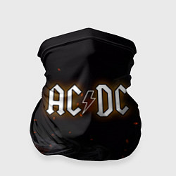 Бандана-труба ACDC - Fire, цвет: 3D-принт