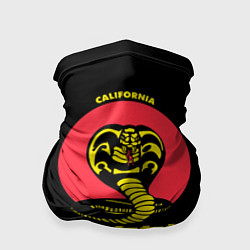 Бандана-труба Cobra Kai California, цвет: 3D-принт