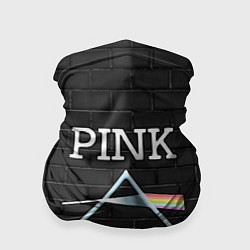 Бандана-труба PINK FLOYD LOGO - ПИНК ФЛОЙД ЛОГОТИП, цвет: 3D-принт