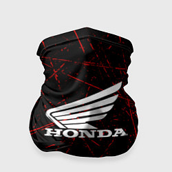 Бандана-труба Honda Красные линии, цвет: 3D-принт