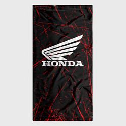 Бандана-труба Honda Красные линии, цвет: 3D-принт — фото 2