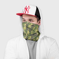 Бандана-труба Черепа - камуфляж, цвет: 3D-принт — фото 2