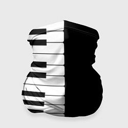 Бандана Черно-Белое Пианино Piano