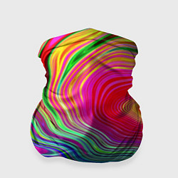 Бандана-труба Expressive pattern Neon, цвет: 3D-принт