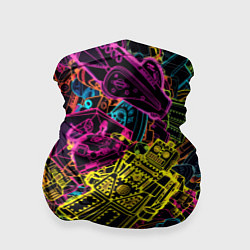 Бандана-труба Cyber space pattern Fashion 3022, цвет: 3D-принт