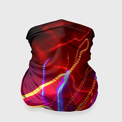 Бандана-труба Neon vanguard pattern Lighting, цвет: 3D-принт