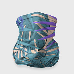 Бандана-труба Цветы Цветущие Тропики, цвет: 3D-принт