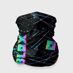 Бандана-труба ROBLOX неоновый логотип, цвет: 3D-принт