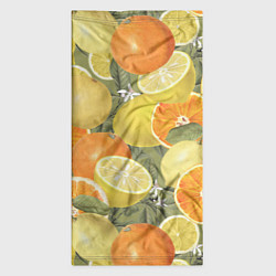 Бандана-труба Апельсины и Лимоны, цвет: 3D-принт — фото 2