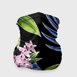 Бандана-труба Floral vanguard composition Летняя ночь Fashion tr, цвет: 3D-принт