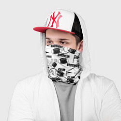 Бандана-труба American football club, цвет: 3D-принт — фото 2