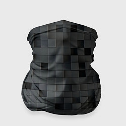 Бандана-труба Пиксельный объёмный паттерн, цвет: 3D-принт