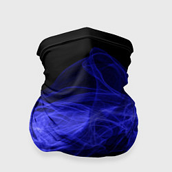Бандана-труба Синяя звуковая волна, цвет: 3D-принт