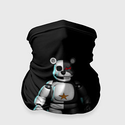 Бандана-труба Monokuma and FNAF, цвет: 3D-принт