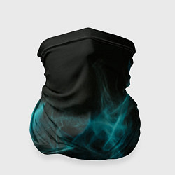 Бандана-труба Абстрактный голубой дым, цвет: 3D-принт