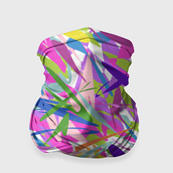 Бандана-труба Сочные краски лета и бабочки, цвет: 3D-принт
