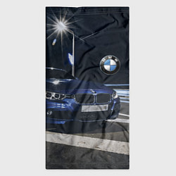 Бандана-труба BMW на ночной трассе, цвет: 3D-принт — фото 2