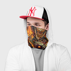 Бандана-труба Монстры ужасные хэллоуинские, цвет: 3D-принт — фото 2