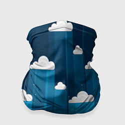 Бандана-труба Night clouds, цвет: 3D-принт