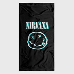 Бандана-труба Nirvana неон, цвет: 3D-принт — фото 2