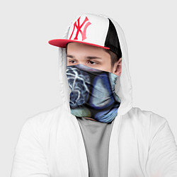 Бандана-труба Цветные камушки, цвет: 3D-принт — фото 2