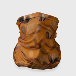 Бандана-труба Шоколадная лава, цвет: 3D-принт