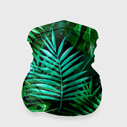 Бандана Тропические растения - текстура