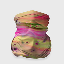 Бандана-труба Растекающиеся краски, цвет: 3D-принт
