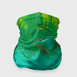 Бандана-труба Абстрактные краски - текстура, цвет: 3D-принт